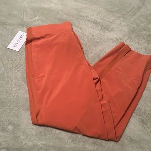 Athleta Orange Brooklyn Pant